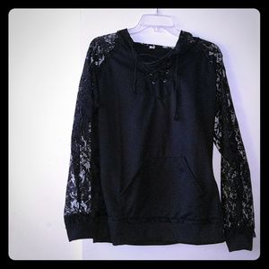 Lace long sleeve